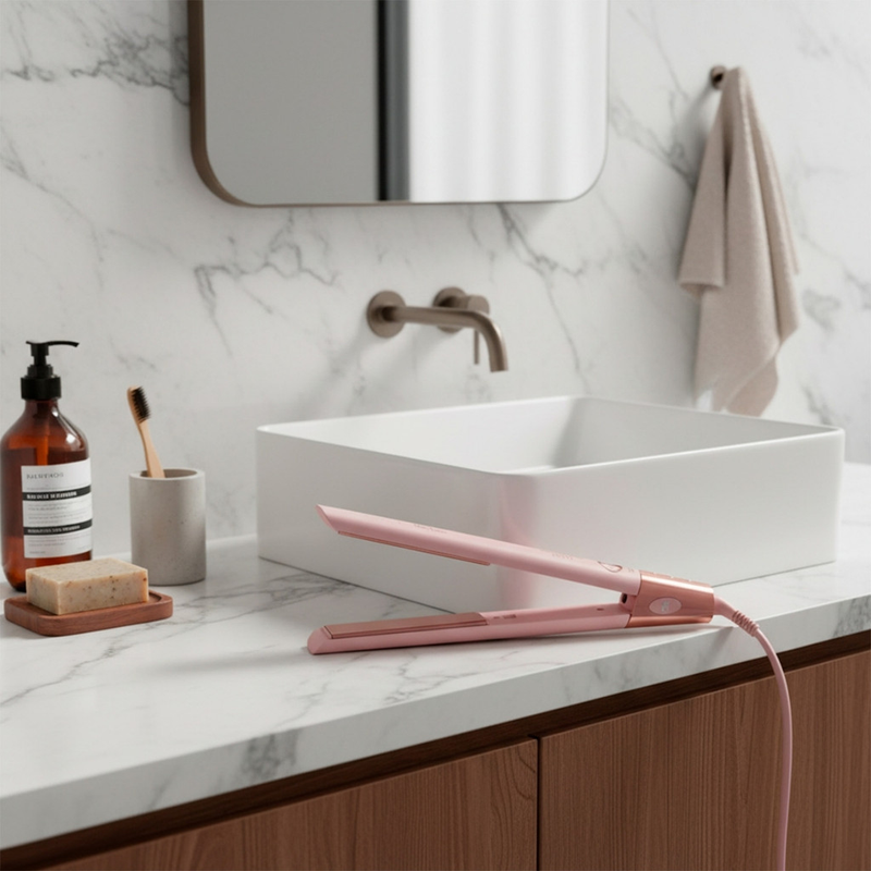 Prancha Britânia BPR04 Titanium 230 °C Bivolt Linha Viih Tube Ion Tourmaline Profissional