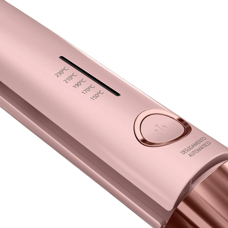 Prancha Britânia BPR04 Titanium 230 °C Bivolt Linha Viih Tube Ion Tourmaline Profissional