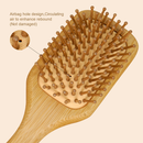 Escova De Cabelo De Bambu Natureza Antiestática De Madeira Couro Cabeludo Massagem Pente Almofada De Ar Ferramentas De E